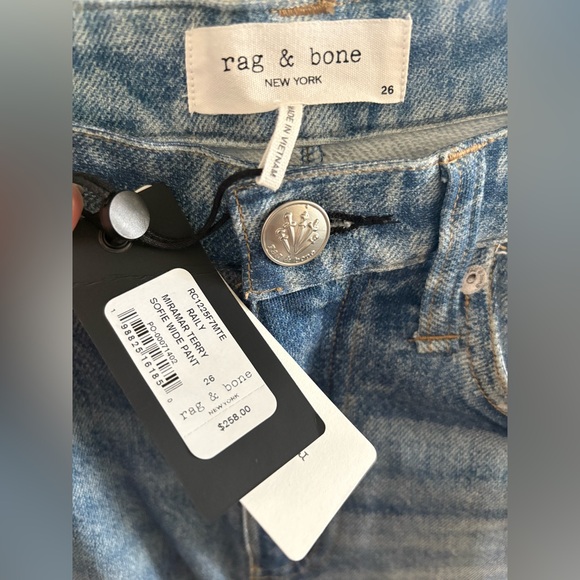 Rag & Bone l Miramar Sofie Wide-Leg Pants✨Sz 26 NEW NWT - Picture 11 of 11